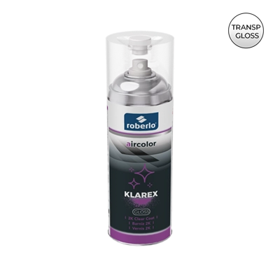 Lac acrilic KLAREX, 2K lucios, 400ml, spray, Roberlo